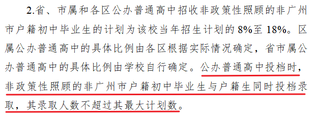 2024年广州中考新政变化和中考数据分析
